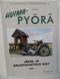 Huimapyörä-Jäsen- ja kalustoluettelo 2007 osa I