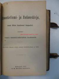 Virsikirja, Suomalainen, evankelis-lutherilaisille seurakunnille Suomen Suuriruhtinaan-maassa 1908. Ewankeliumi- ja rukouskirja 1889