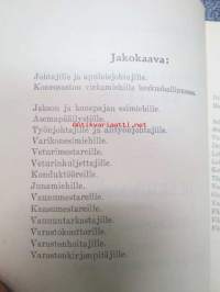 Junien painekaasuvalaistuksen selitys ja hoito-ohjeet - 1928 - Beskrivning över pressgasbelysning i bantågen jämte regler för dess skötsel