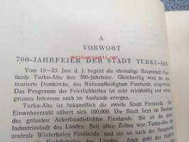 Die Stadttore Sieben Jahrhunderte - Führer durch Turku-Åbo 1229-1929 -saksankielinen Turku 700-vulotisjuhlien opas