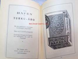 Die Stadttore Sieben Jahrhunderte - Führer durch Turku-Åbo 1229-1929 -saksankielinen Turku 700-vulotisjuhlien opas