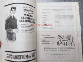 Tunturi-Haka ajo - kansainvälinen 3 päivän etappiajo 5-7.61964 reitillä Kokkola - Seinäjoki - Pori - Turku -käsiohjelma
