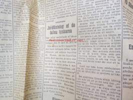 Hufvudstadsbladet Extranumer Lördagen den 13 april 1918 + Söndagen 14 april + Måndagen 15 april + Tisdagen 16 april + Extra nummer II onsdagen den 17 april