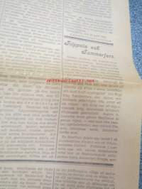 Hufvudstadsbladet Extranumer Lördagen den 13 april 1918 + Söndagen 14 april + Måndagen 15 april + Tisdagen 16 april + Extra nummer II onsdagen den 17 april