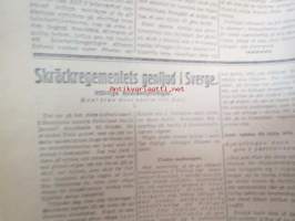 Hufvudstadsbladet Extranumer Lördagen den 13 april 1918 + Söndagen 14 april + Måndagen 15 april + Tisdagen 16 april + Extra nummer II onsdagen den 17 april