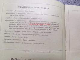 Pohjoismaiset pyöräilymestaruuskilpailut - Nordiska Cykelmästerskapen Tampereella 12-13.7.1959 -käsiohjelma