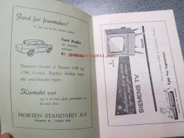 Internasjonalt Husqvarna-rittet 2-dager 1961 -käsiohjelma