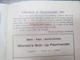 Internasjonalt Husqvarna-rittet 2-dager 1961 -käsiohjelma