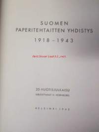 Suomen Paperitehtaitten Yhdistys 1918-1943