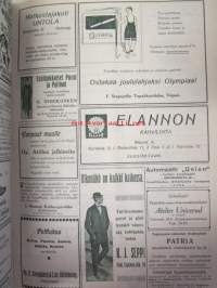 Suomen Urheilulehti 1913-14  -sidottu vuosikerta (1.10.1913-1.10.1914)
