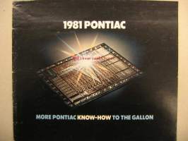 Pontiac vm. 1981 myyntiesite
