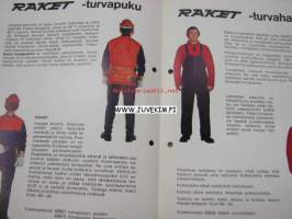 Raket metsurin turvavarusteet -myyntiesite