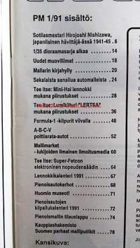 Pienoismalli 1991 nr 1