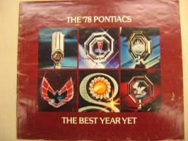 Pontiac vm. 1978 myyntiesite
