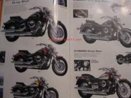 Yamaha 1999 mallisto moottoripyörät -myyntiesite