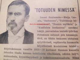 Totuuden nimessä (Irmari Rantamalan = Maiju Lassilan lehtikirjoituksia kokoelmana aina kansalaissodan loppiin asti)
