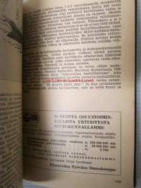 Demokraattisen kansan kalenteri 1958 - Artikkelit Maksim Gorkin tie suomalaisiin sydämiin, Arvo Turtiainen Punakaarti 1918, Luokkasota ja Suomen itsenäisyys,