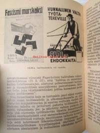 Demokraattisen kansan kalenteri 1958 - Artikkelit Maksim Gorkin tie suomalaisiin sydämiin, Arvo Turtiainen Punakaarti 1918, Luokkasota ja Suomen itsenäisyys,