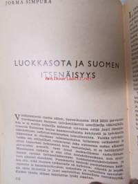 Demokraattisen kansan kalenteri 1958 - Artikkelit Maksim Gorkin tie suomalaisiin sydämiin, Arvo Turtiainen Punakaarti 1918, Luokkasota ja Suomen itsenäisyys,