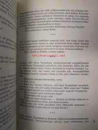 Hiusristikko hukassa - Tiemiesten ja maanmittareiden kaskuja, kansi Osmo &quot;Omppu&quot; Omenamäki