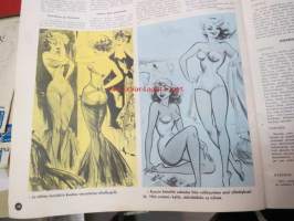 Jallu 1961 nr 6 -Tabe Slioor erikoisnumero - Miehet ja minä - muistelmat osa 4, Kansikuva Tabe Slioor, takakansikuva Marilyn Monroe, lisäksi sis. mm. seur.