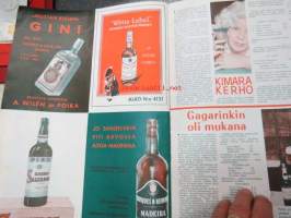 Jallu 1961 nr 6 -Tabe Slioor erikoisnumero - Miehet ja minä - muistelmat osa 4, Kansikuva Tabe Slioor, takakansikuva Marilyn Monroe, lisäksi sis. mm. seur.