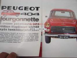 Peugeot 404 -myyntiesite