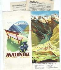 Mallnitz Kärtnten Austria 1950-luku - matkailuesite