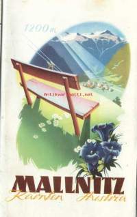 Mallnitz Kärtnten Austria 1950-luku - matkailuesite