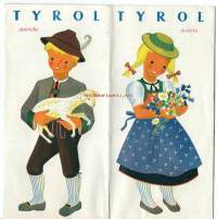 Tyrol   Austria 1950-luku  - matkailuesite
