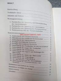 Sno-Tric SC-2 1967 Betriebsanleitung -moottorikelkka, käyttöohjekirja saksaksi
