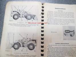 Caterpillar hjullastare 950 instruktionsbok, serienummer 90 A 1 och uppåt -kauhakuormaaja, käyttöohjekirja ruotsiksi