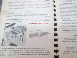 Caterpillar hjullastare 950 instruktionsbok, serienummer 90 A 1 och uppåt -kauhakuormaaja, käyttöohjekirja ruotsiksi