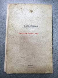 Caterpillar hjullastare 950 instruktionsbok, serienummer 90 A 1 och uppåt -kauhakuormaaja, käyttöohjekirja ruotsiksi