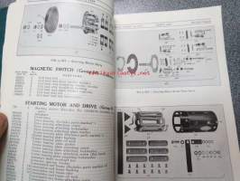 Ford - Hercules Motor Corporation (Canton, Ohio) Diesel Engine Model DOOD 4 1/2&quot; x 4 1/2&quot; Parts List For Ford 1 1/2 Ton Chassis (Section I - English, Section II