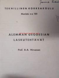 Alemman geodesian laskutehtävät