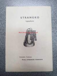 Strangko lypsykone -käyttöohje