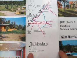 Juthbacka - lomakylä Suomen länsirannikolla -matkailuesite