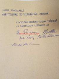 Rakennustitoa ja mestareita 1905-1980