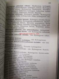 Farmaseuttisia synonymeja - Farmaceutiska synonymer