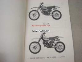 Yamaha YZ125E 1978 -varaosaluettelo