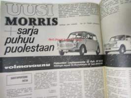 Tuulilasi 1968 nr 3, sis. mm. seur. artikkelit / kuvat / mainokset; Kannessa Datsun 1000, Talvikirje Englannista Reliant Regal 3/25 De Luxe, Daimler V8-250, TVR 2+2