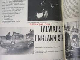 Tuulilasi 1968 nr 3, sis. mm. seur. artikkelit / kuvat / mainokset; Kannessa Datsun 1000, Talvikirje Englannista Reliant Regal 3/25 De Luxe, Daimler V8-250, TVR 2+2