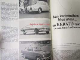 Tuulilasi 1968 nr 3, sis. mm. seur. artikkelit / kuvat / mainokset; Kannessa Datsun 1000, Talvikirje Englannista Reliant Regal 3/25 De Luxe, Daimler V8-250, TVR 2+2