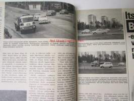 Tuulilasi 1968 nr 3, sis. mm. seur. artikkelit / kuvat / mainokset; Kannessa Datsun 1000, Talvikirje Englannista Reliant Regal 3/25 De Luxe, Daimler V8-250, TVR 2+2