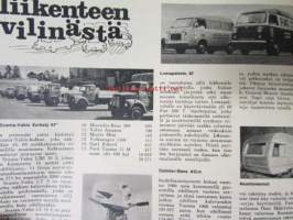 Tuulilasi 1967 nr 7, sis. mm. seur. artikkelit / kuvat / mainokset; Tuulilasi testaa Opel Record 1900 L, Ruplasakkoa Moskovassa, Ford Cortina Estate, Sumbeam