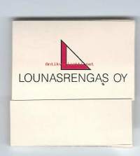 Lounasrengas Oy  hammastikkurasia 5,5x5x0,5 cm -  mainoslahja