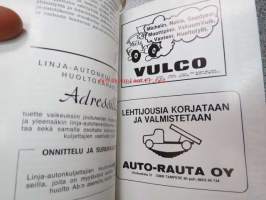 Linja-autoliitto ry Vuosikirja 1982