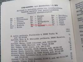 Linja-autoliitto ry Vuosikirja 1975