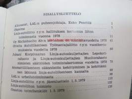 Linja-autoliitto ry Vuosikirja 1979